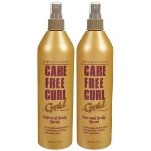 Care Free Curl Hair and Scalp Spray, 16 oz, 2 ct (Quantity 