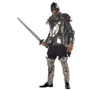  Medieval Knight in Shining Armour Fancy Dress Costume 