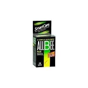  Allbee B Complex Supplement With Vitamin C Caplets   130 
