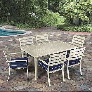   Piece Patio Dining Set  Outdoor Living Patio Furniture Dining Sets