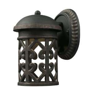   Weathered Charcoal 1 Light 6 Outdoor Sconce 42365/1