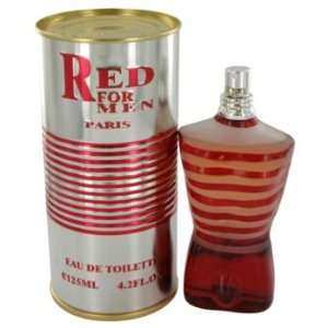  Red For Men by Paris Eau De Toilette Spray 4.2 oz Beauty