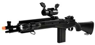   Sniper Rifle w/ Tactical Rail System, Flashlight, and Red Dot Scope
