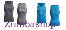 ZUMBA NEW Grid Iron Instructor Tank Top Mens or Womens s xl Blue and 