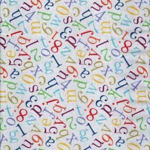   and Numbers on White by Alexander Henry Fabrics: Arts, Crafts & Sewing