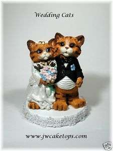 Cats Wedding Cake Topper 51CAO Dozens of Animal Tops!  