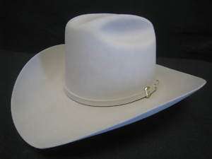 30X Stetson El Patron Grey Beaver Fur Felt Cowboy Hat  