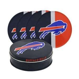  Buffalo Bills Tin Coaster Set