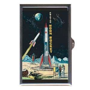   ROCKET SPACE TOY Coin, Mint or Pill Box Made in USA 