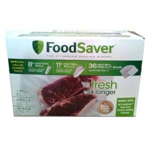 Food Saver Bags: Special Value Combo Pack ~ the #1 Vacuum Sealing 