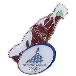 Torino Olympics / Coca Cola Bottle Pin 