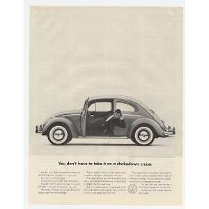   Volkswagen Beetle Bug Dont Shakedown Cruise Print Ad: Home & Kitchen