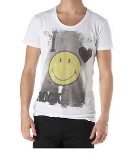 White (White) Clubbed To Death Smiley Tee  229189410  New Look