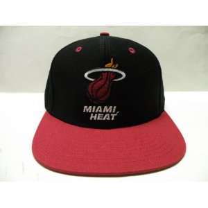   Miami Heat Black 2 Tone Special Retro Snapback Cap