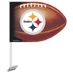 Pittsburgh Steelers Set of 2 Car Flags *SALE*:  Sports 