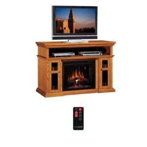  28MM468 O107 Pasadena Electric Fireplace and TV Stand In 