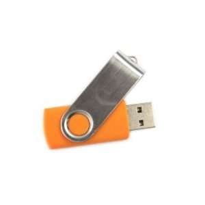  8GB Rotate USB Flash Drive Orange Electronics