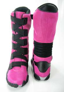BRIGHT PINK Boxing Workout Wrestling WOMEN Boots  