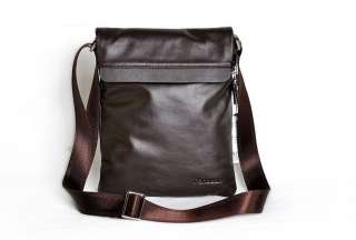 Brown City Street Leather Messenger Shoulder Bag 116  