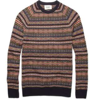   Clothing  Knitwear  Crew necks  Fair Isle Merino Wool Sweater