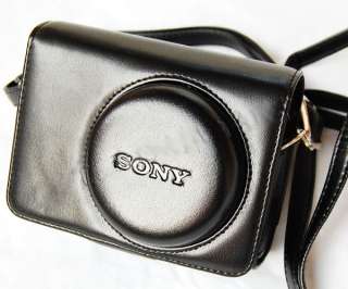 Leather case for Sony DSC h20 h55 h70 hx5v hx7v hx9v  