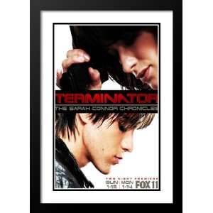  Terminator Sarah Connor 20x26 Framed and Double Matted TV 