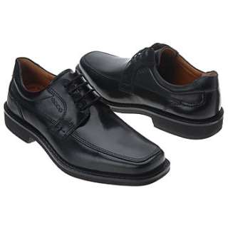 Mens ECCO Seattle Apron Toe Black Shoes 