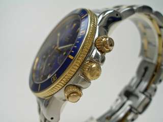 Zenith El Primero Rainbow Herren Chronograph Stahl/Gold Armband Uhr 