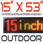 15 x53 outdoor led programmab $ 599 00  