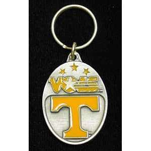  Tennessee Volunteers Team Logo Key Ring: Sports & Outdoors