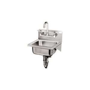   17 X 16 2 Hole Stainless Steel Hand Wash Sink Only