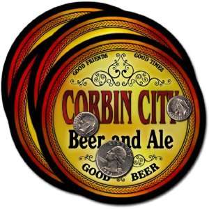  Corbin City , NJ Beer & Ale Coasters   4pk Everything 