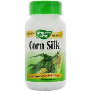  Natures Way   Corn Silk, 100 veggie caps (image may vary 