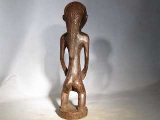 Africa_Congo: Tabwa statuette #88 tribal african art  