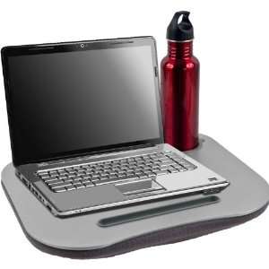  Laptop BuddyT Gray Cushion Desk w/ Pen & Cup Holder 