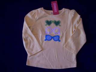 NWT Girls Gymboree Pop Daisies long sleeve shirt & cropped pants jeans 