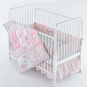  Disney 4 Piece Crib Set. Girls Set Pink.: Baby