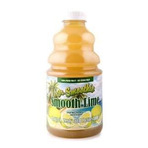 Dr. Smoothie Smooth Lime 100% Crushed Fruit Smoothie Bottles, 46 Ounce