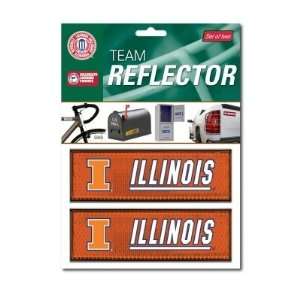  Team Promark REU023 Team Reflectors  set of 2  Illinois RE 