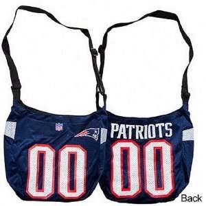  New England Patriots NFL #00 Veteran Jersey Tote Bag Purse 