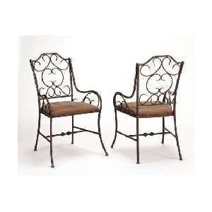    Powell La Questa Faux Leather Chairs   Set of 2