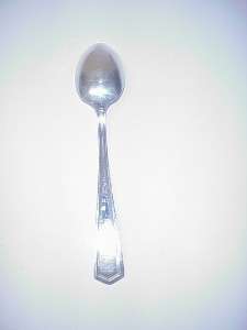 ANTIQUE STERLING SILVER TEASPOON MARKED AA  