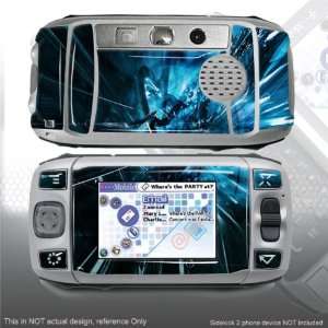  Sidekick 2 blue explosion Gel skin m3046 