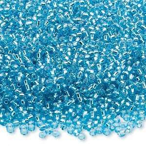  Silver Lined Teal #11 Seed Beads 50 Gram Lot!: Arts 