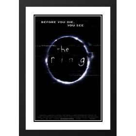 The Ring 20x26 Framed and Double Matted Movie Poster   Style A   2002 