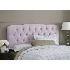  Tufted Arch Headboard in Lilac Size Full
