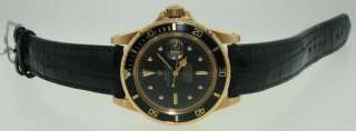 Original 1978 Rolex Submariner with Date 18kyg watch.  