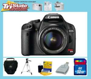 Canon EOS Rebel T1i 500D SLR Camera+18 55 Lens+32GB  846840002305 