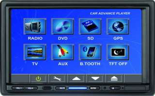 DIN Autoradio DVD Player CD//USB/Bluetooth Neu  
