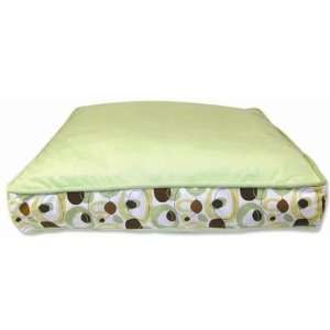 Giggles Pet Bed   Velour (Sage Green) (26D x 26W x 4H)  
